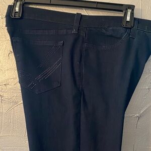 Not Your Daughters Dark Navy Stretch Jeans with Soarkling Back Pockets